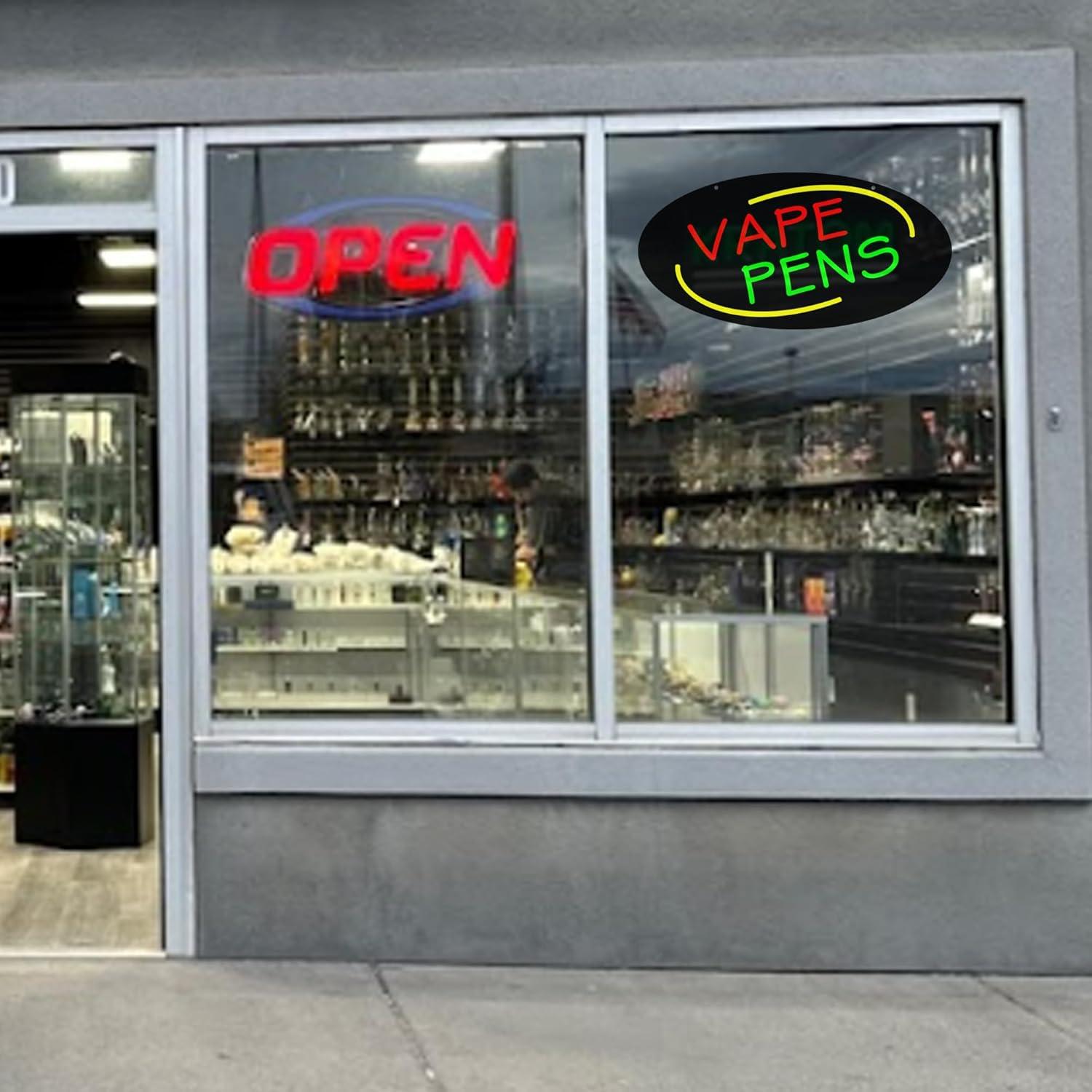 Neonowy znak LED do e-papieros – Vaping Store recenzja i cena