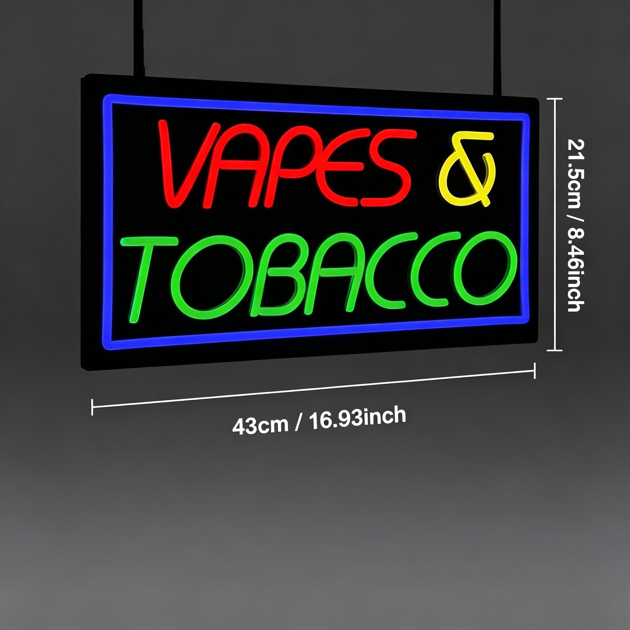 Neonowa tabliczka z motywem ty – Vaping Store recenzja i cena